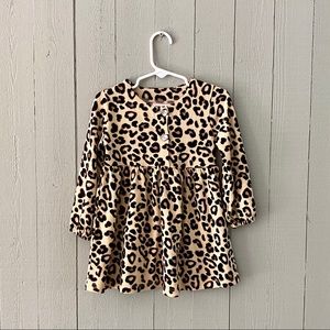 Little Lass Animal Print Dress